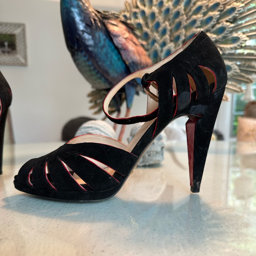 Prada suede heels - Picture 6 of 14